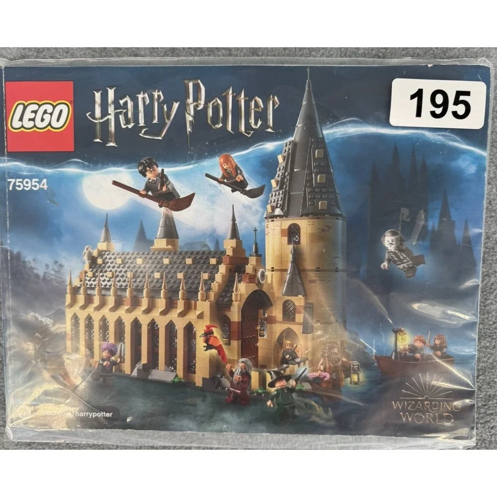 LEGO 75954 Harry Potter Hogwarts Great Hall Instruction Manual Only OEM Original